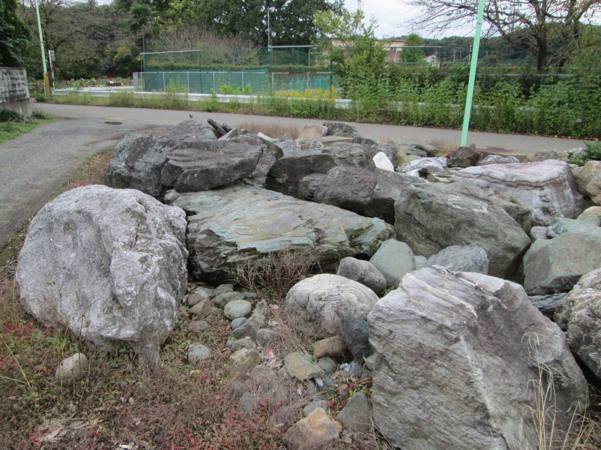  Saitama departure garden stone . stone all sorts large thing from small thing till 1 kilo Y20 from garden stone garden earth stop stone . stone garden. .. thing as how might it be?