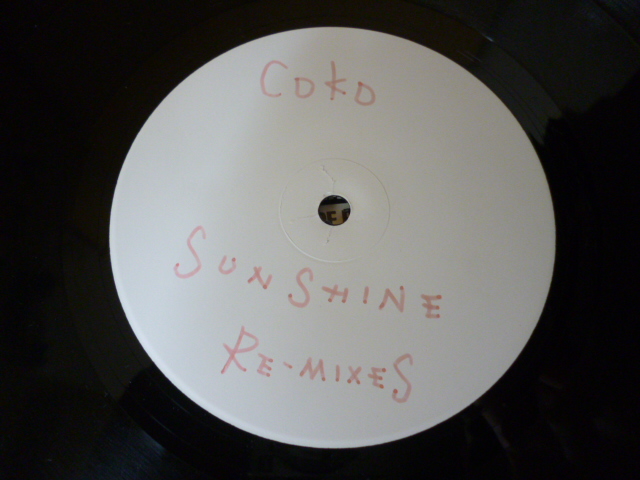 Coko / Sunshine Remixes 試聴可 12 レア音源　Notorious B.I.G.Warning オケ　マニア血眼のレア盤　刻印付きでインフォメーション紙付_画像1