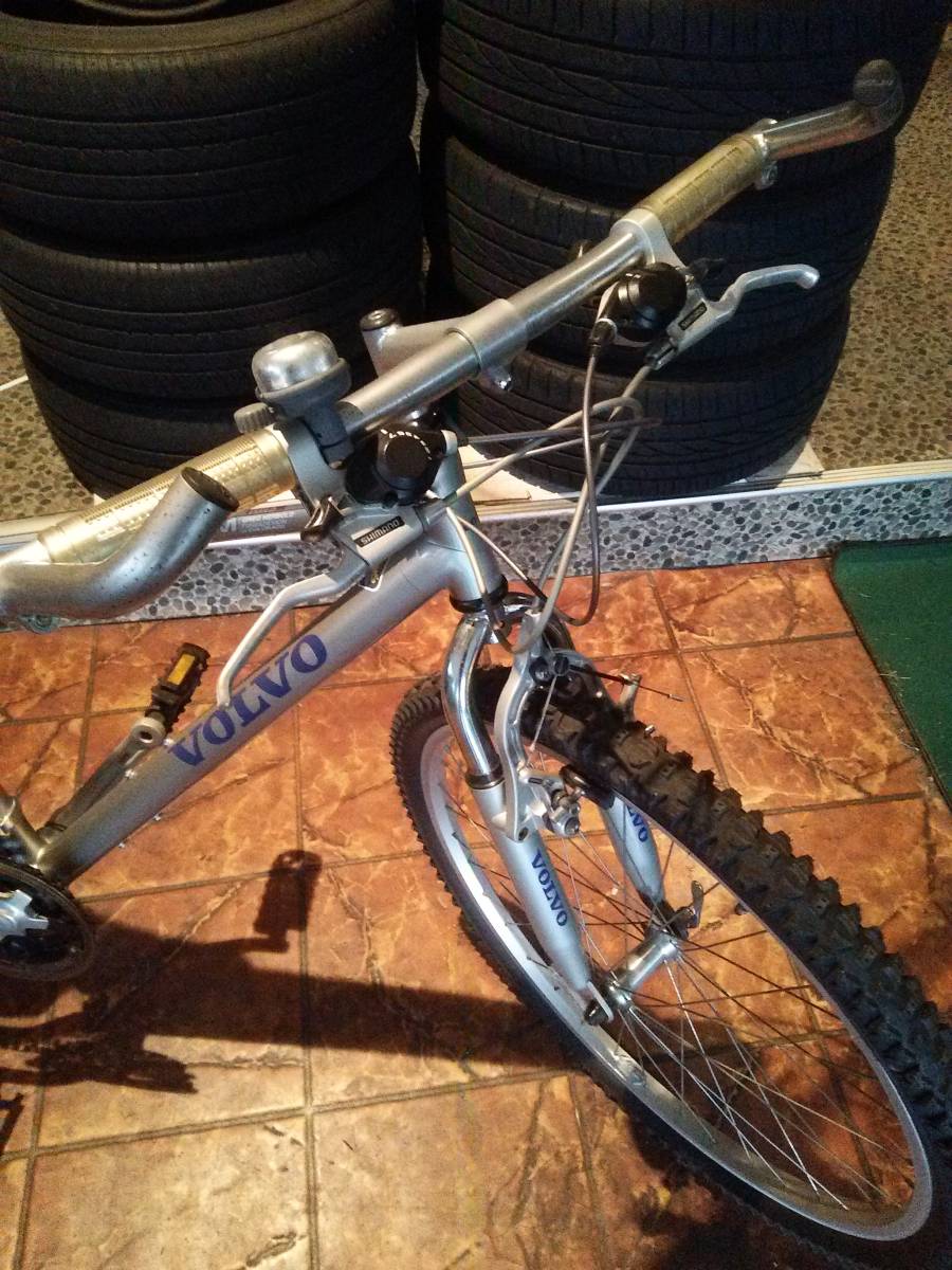  rare goods Volvo not for sale miyata made mountain bike aluminium frame Shimano made 21 -step gear home storage after shop front exhibition 
