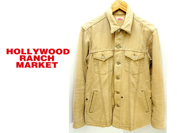 ●ハリウッドランチマーケット ベージュ シャツジャケット1●K