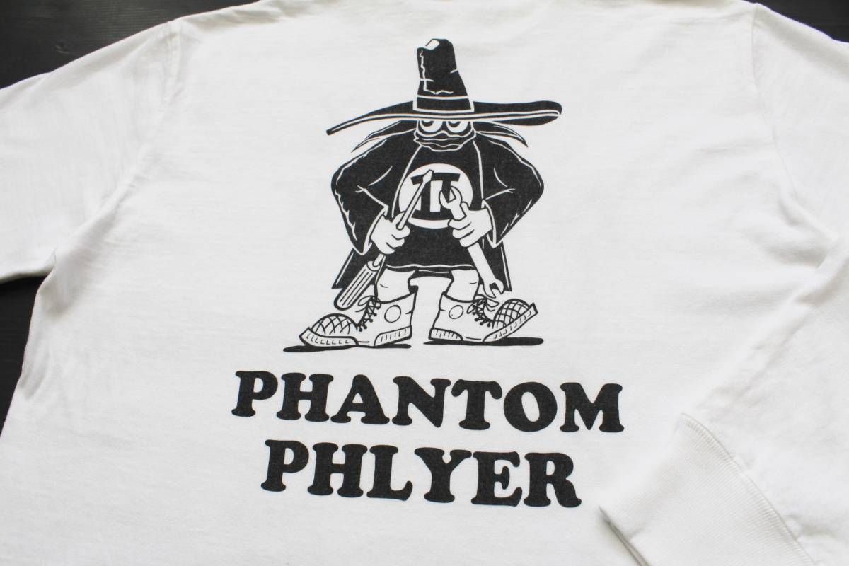 YTL83東洋MバズPHANTOM U.S.NAVY長袖Tシャツ ロングスリーブ バズリクソンBuzz Rickson_画像1