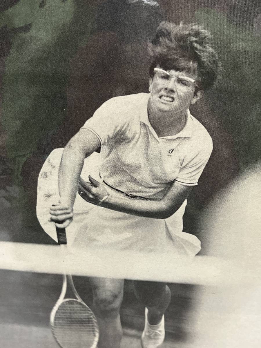 1967年9月22日号LIFE誌広告切り抜き【Billie Jean King ビリージーンキング/テニスプレイヤー】アメリカ買い付け品60sビンテージUSA有名人_画像2