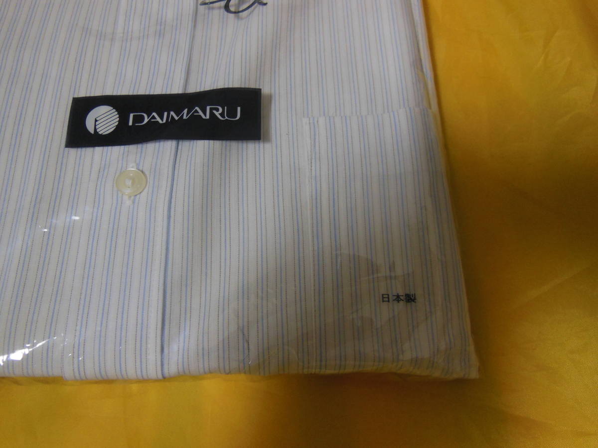 日本製　未使用品　DAIMARU　大丸　メンズ長袖シャツ・ワイドカラー　AB形４１（衿回り）－７６【ゆき）　送料無料_画像6