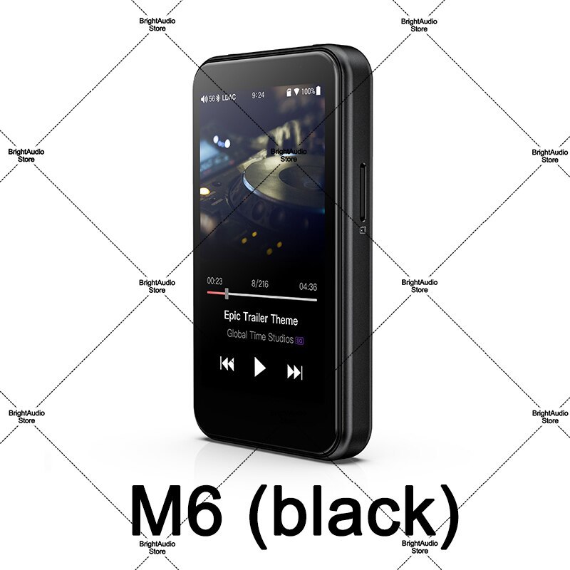 FIIO M6 высота разрешение BLUETOOTH высокий fai музыка портативный MP3 плеер USB DAC ES9018Q2C основа ANDROIDAPTX HD LDAC WIFI airplay DSD