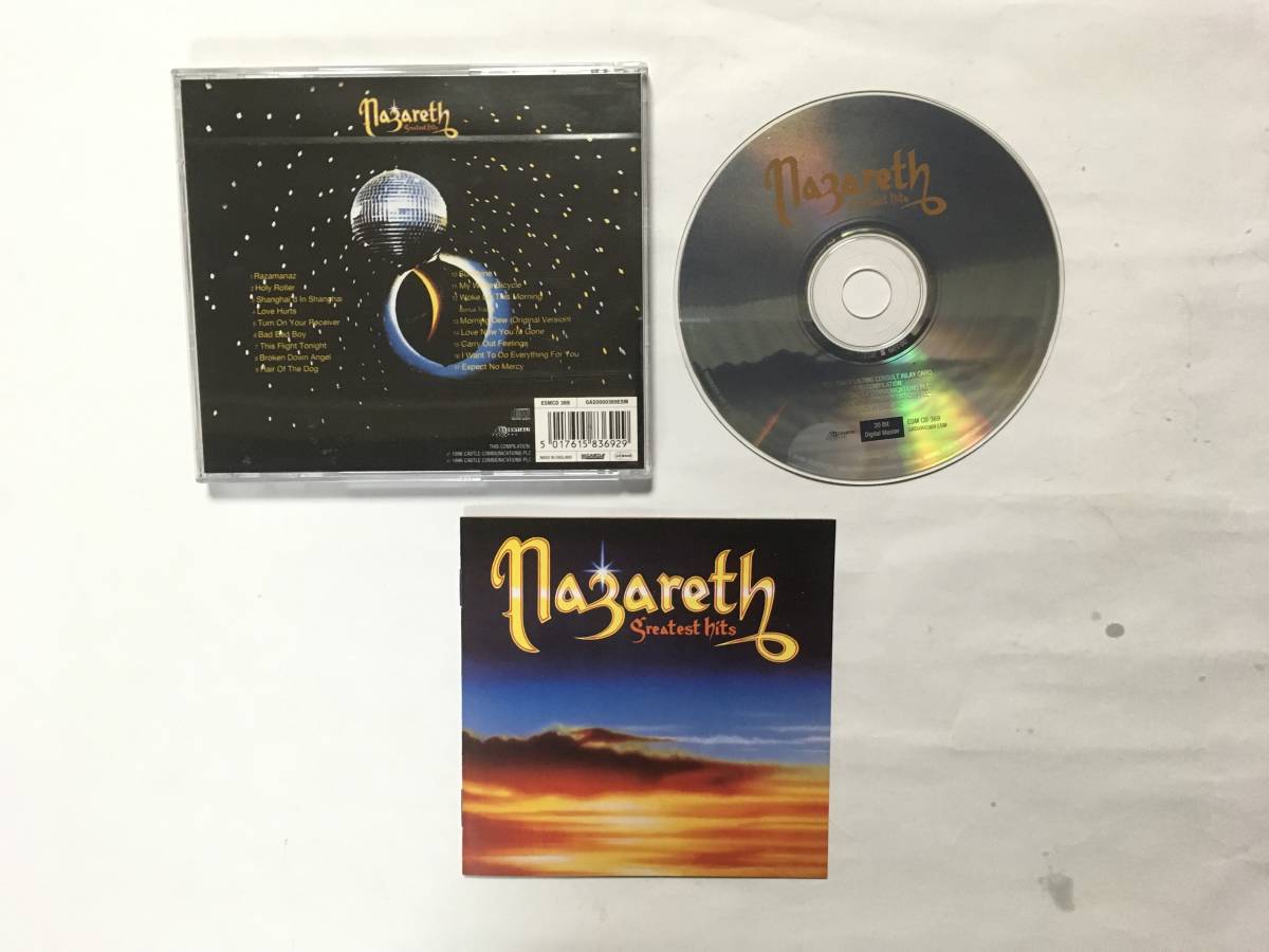 NAZARETH GREATEST HITS　EU盤_画像1