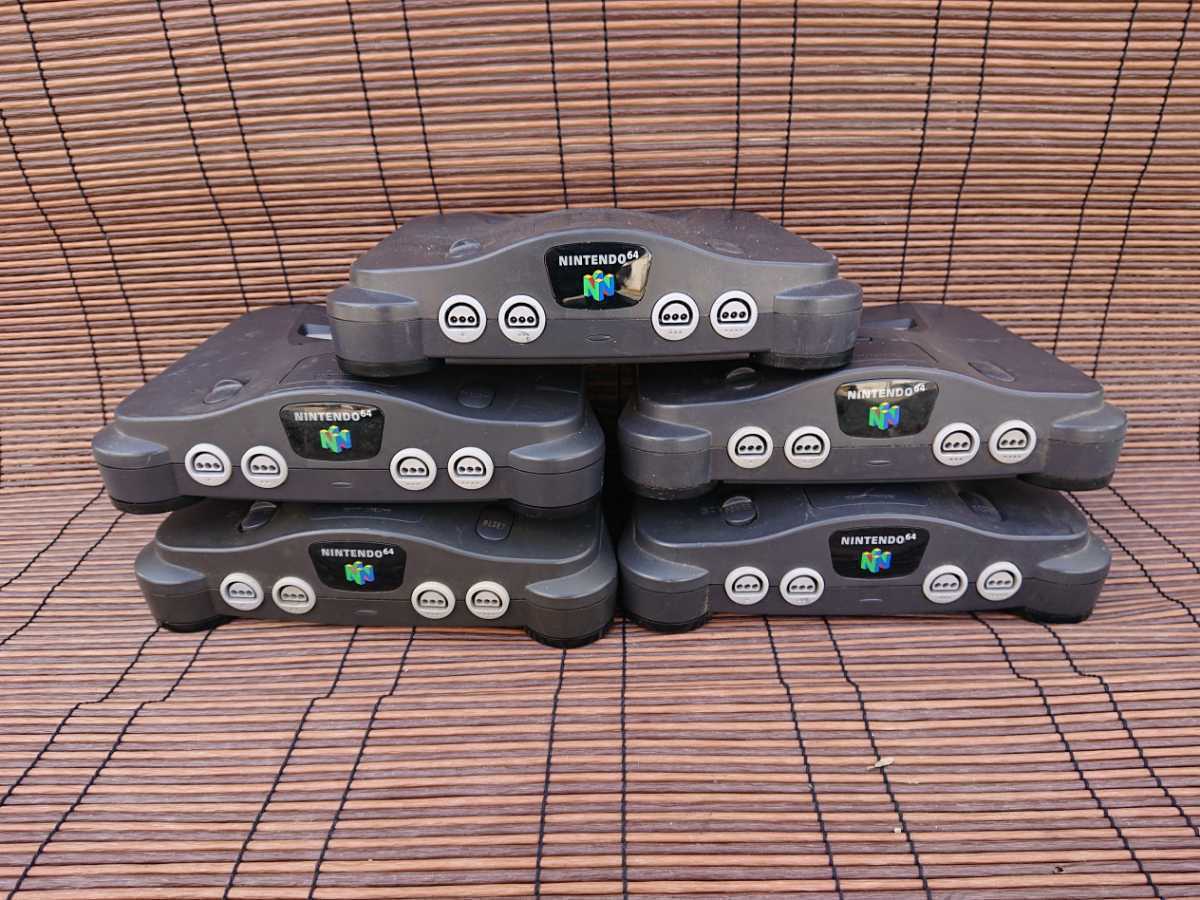 任天堂 ニンテンドー64 本体 5台セット ジャンク NINTENDO64