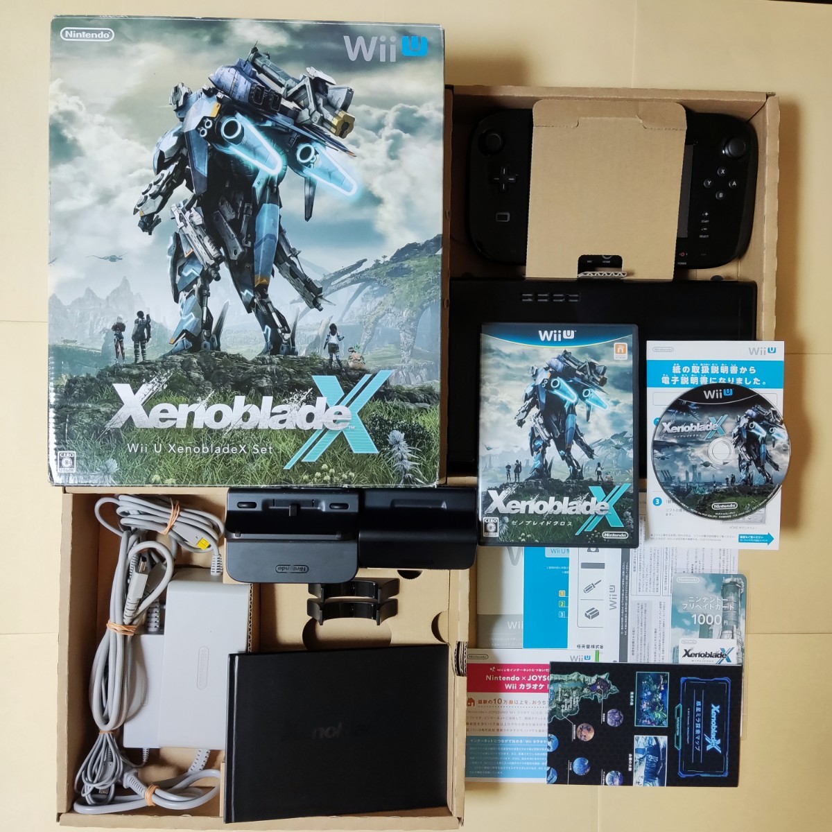 Wii U ゼノブレイドクロス セット クロ 32GB 黒(本体・ソフト Wii U ゼノブレイドクロス セット クロ 32GB 黒(本体・ソフト