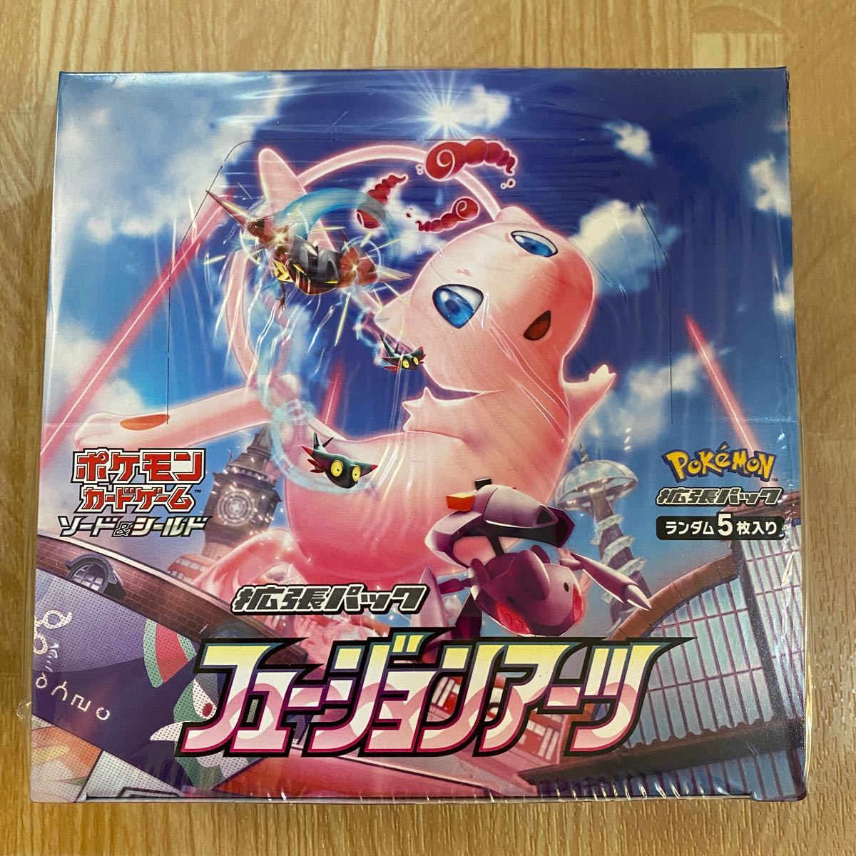 PayPayフリマ｜フュージョンアーツ 1BOX 未開封 シュリンク付き ポケモンカード