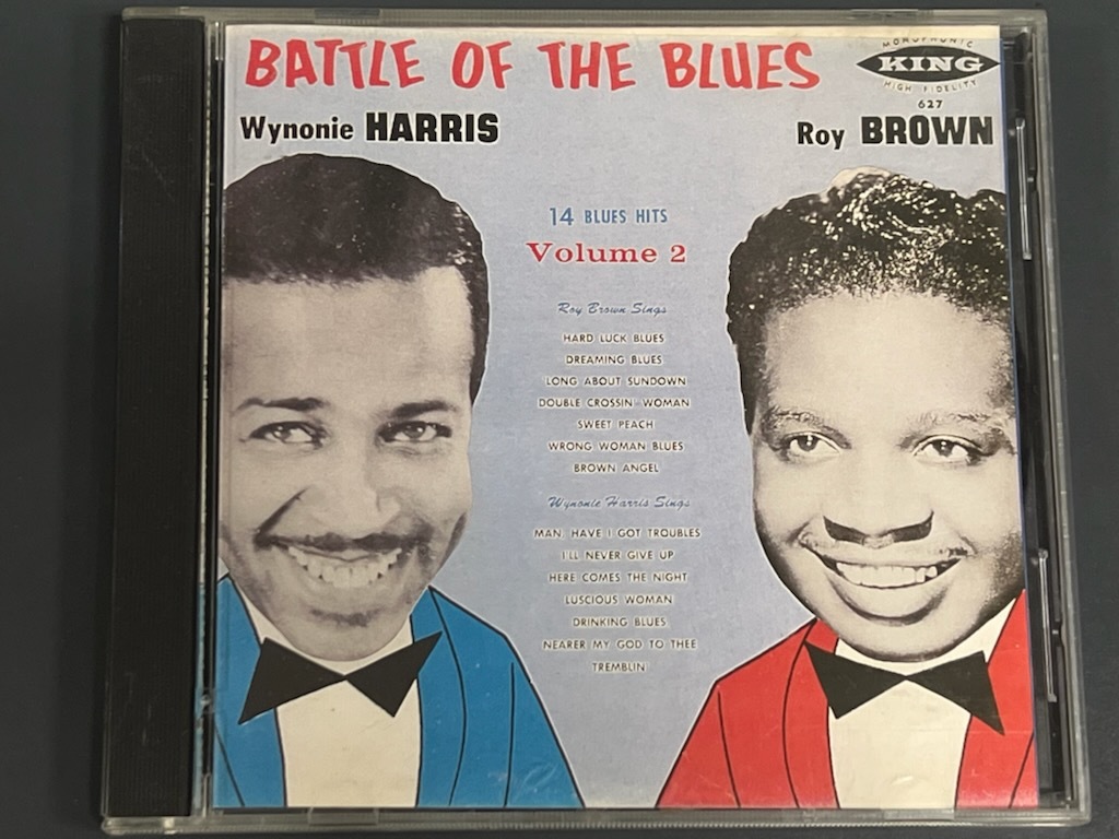 BATTLE OF THE BLUES　　Wynonie HARRIS ＆Roy BROWN 　VO2_画像1