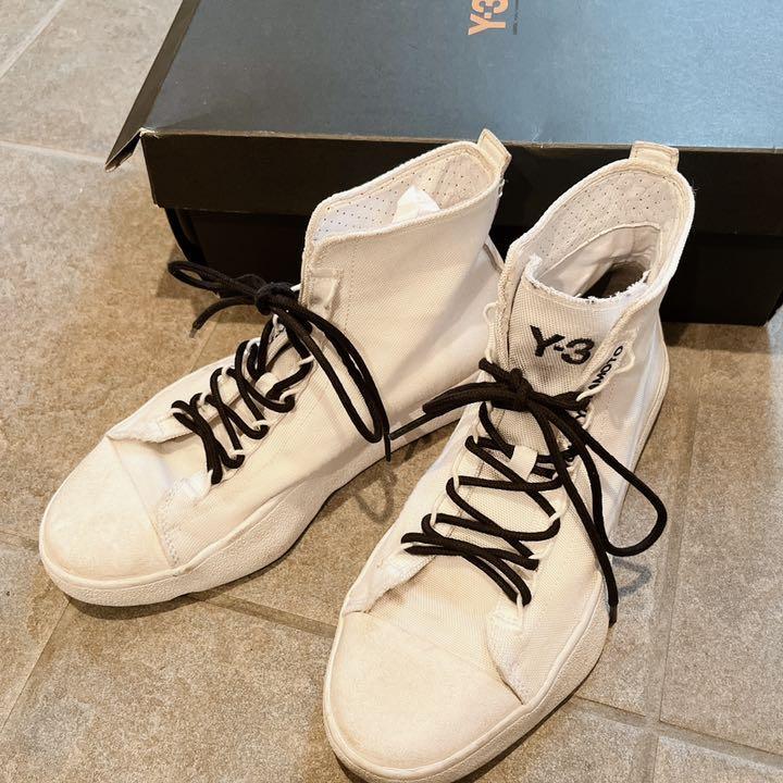 Y-3 ワイスリー ハイカット スニーカー ロゴ入り 27.5 | citerol.com.br