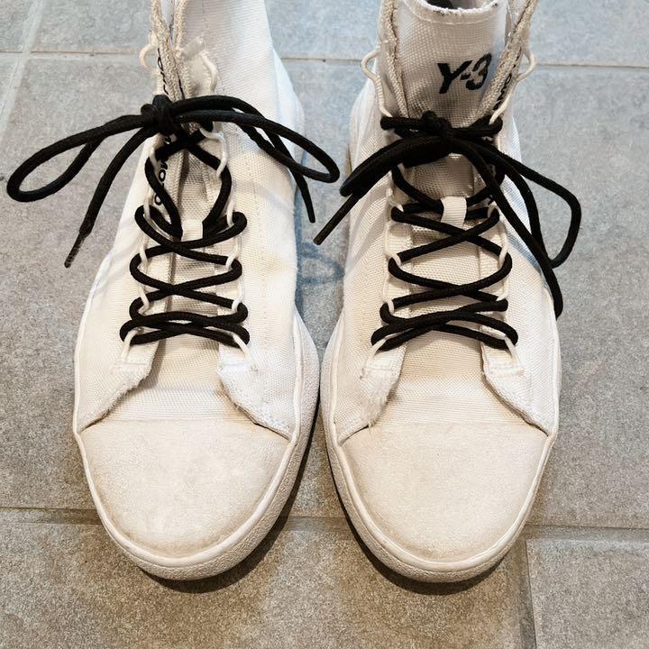 Y-3 ワイスリー ハイカット スニーカー ロゴ入り 27.5 | www