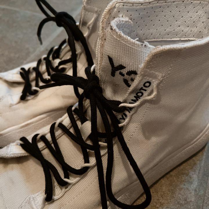 Y-3 ワイスリー ハイカット スニーカー ロゴ入り 27.5 | www