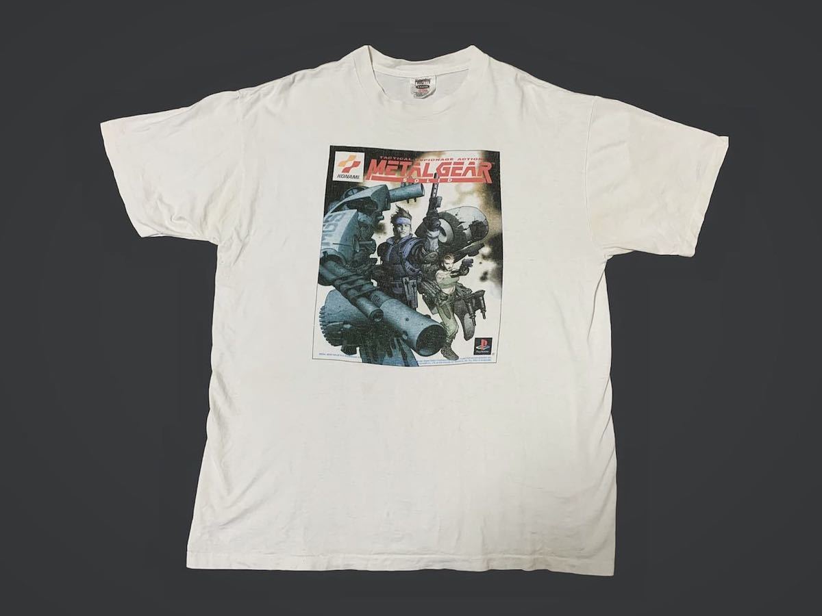 メタルギアソリッド ビンテージ Tシャツ メタルギア ゲームT メタルギアソリッド ビンテージ Tシャツ メタルギア ゲームT