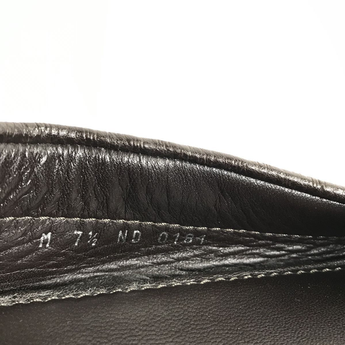 ルイヴィトン】本物 LOUIS VUITTON 靴 26cm 茶 LVロゴ ドライビング