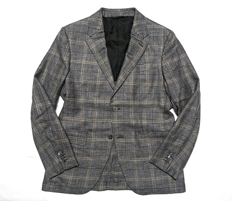 【現品限り一斉値下げ!】 Light Easy ゼニア Zegna Ermenegildo 極美品 カシミヤシルク 48 メンズ グレー テーラードジャケット ライトツイード オーバーチェック エルメネジルド ゼニア 【現品限り一斉値下げ!】 Light Easy ゼニア Zegna Ermenegildo 極美品 カシミヤシルク 48 メンズ グレー テーラードジャケット ライトツイード オーバーチェック エルメネジルド ゼニア