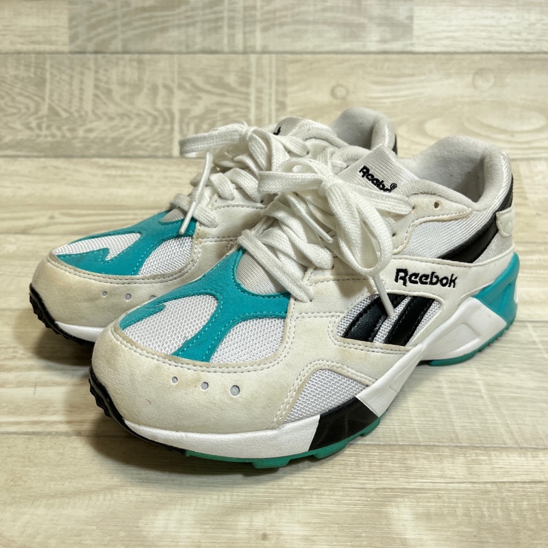 Reebok/リーボック/AZTREK OG/アズトレックOG/スニーカー/ホワイト×ターコイズブルー系/CN7067/23.0cm_画像2