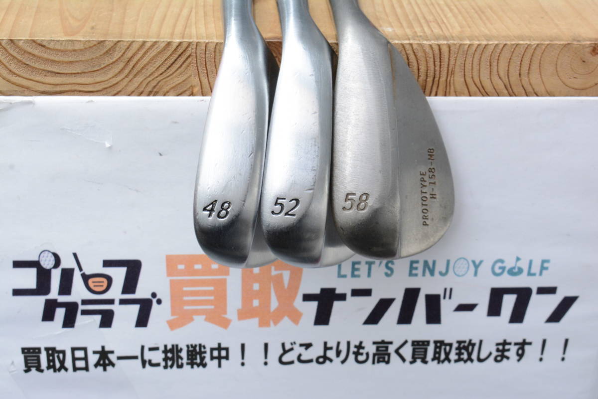 AKIRAアキラ PROTOTYPEプロトタイプ H-5 52、58° クラブ | d-edge.com.br