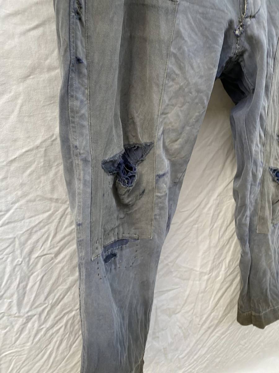 未使用品 “襤褸” japan vintage BORO work pants 刺子