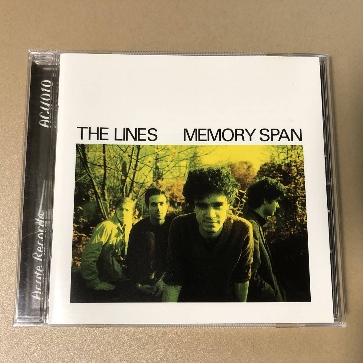 The Lines - Memory Span CD New Wave Post Punk Indie Rock_画像1