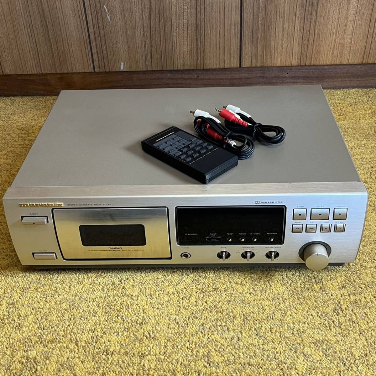 マランツ MARANTZ-SD-63(N) 3ヘッド動作確認済み 最終値下げ 家電
