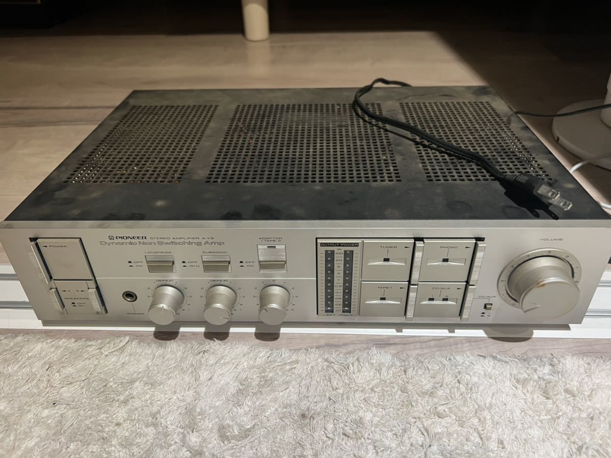 Pioneer A-Y9 ジャンク Yahoo!オークション - ジャンク品 プリメインアンプ Pioneer A