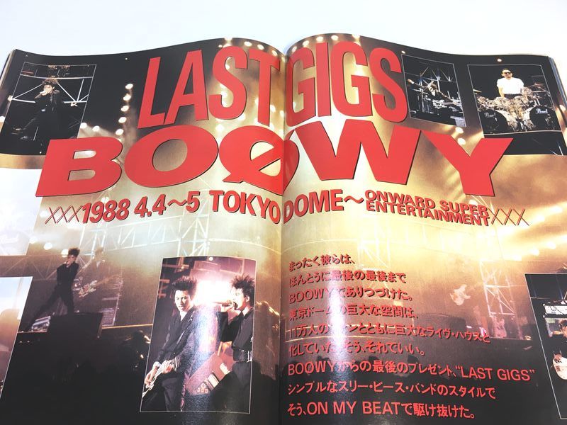 B-PASS задний stage Pas 1988 год 6 месяц номер TM NETWORK BOOWY Kikkawa Koji Princess Princess Rebecca BUCK-TICK др. 