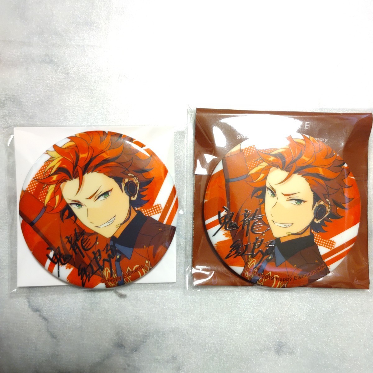 あんスタ 6周年 缶バッジ CANBA 良品不良品セット 蓮巳敬人 鬼龍 あんスタ 6周年 缶バッジ CANBA 良品不良品セット 蓮巳敬人 鬼龍