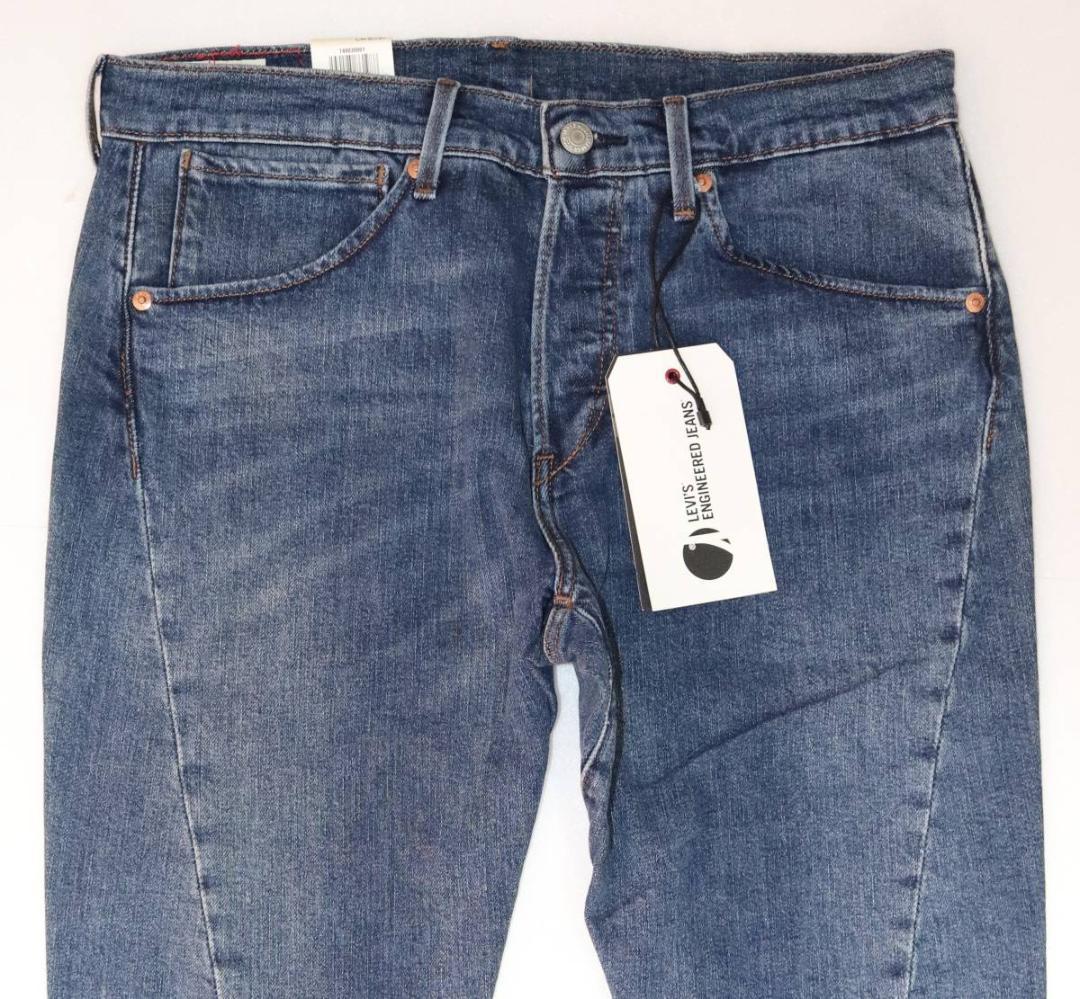 定価12000 新品 リーバイス 72775-0010 W28 L30 502 レギュラーテーパード COOL エンジニアード ジーンズ LEJ インディゴ LEVIS_画像5