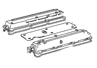 純正未使用品！一式！ トヨタ マーク2 チェイサー クレスタ GX100 JZX100 シリンダヘッドカバー 00269-2_画像1