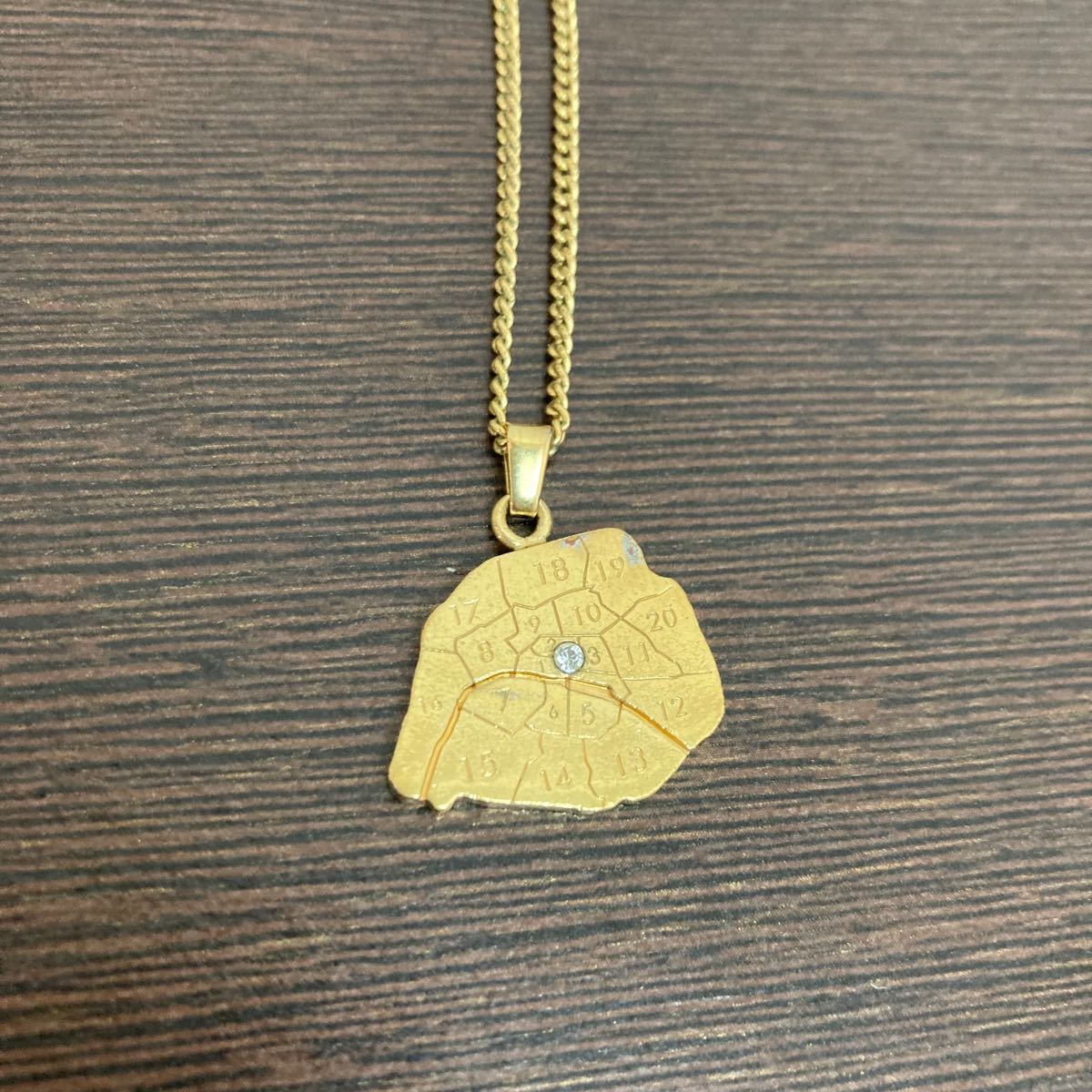 極美✨ルイヴィトン ネックレス コリエ アンクルージョン アールデコ