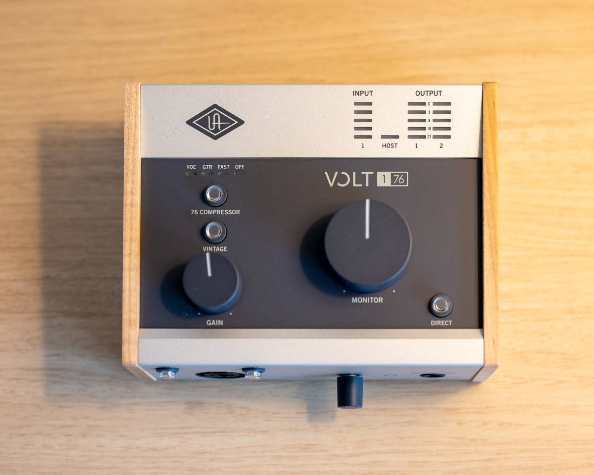 柔らかい Universal Audio VOLT 176 USB 2.0 対応オーディオ