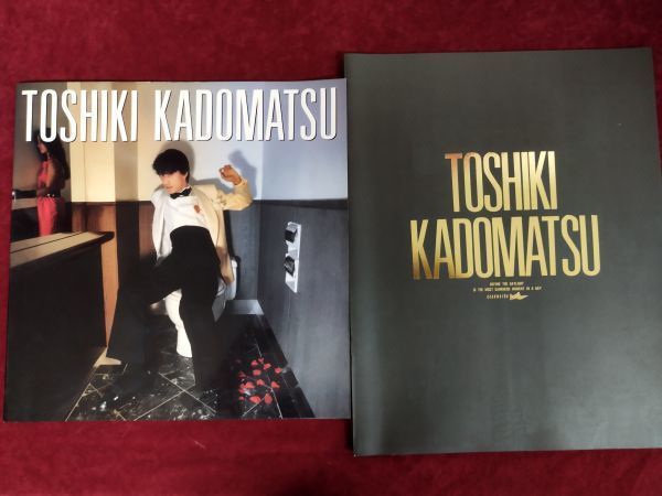 [ Kadomatsu Toshiki concert Tour pamphlet ]/1998 year /1999 year /2000 year /[7 pcs. set ]/Y982/mm*22_7/32-06