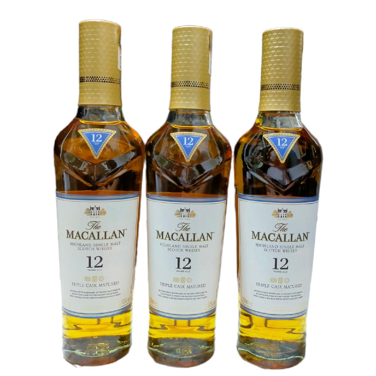 P27289NG【未開栓】The MACALLAN ザ・マッカラン 12年 TRIPLE CASK