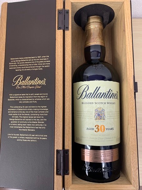 限定価格セール！】 【未開封】バランタイン 木箱入り Ballantines