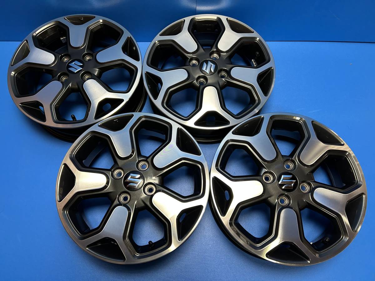 サイズ交換対象外 スズキ ハスラー 純正アルミホイール 4本セット