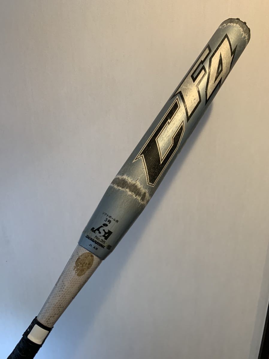 DeMARINI -9 CF4 BLACK ソフトボール 3号 バット-