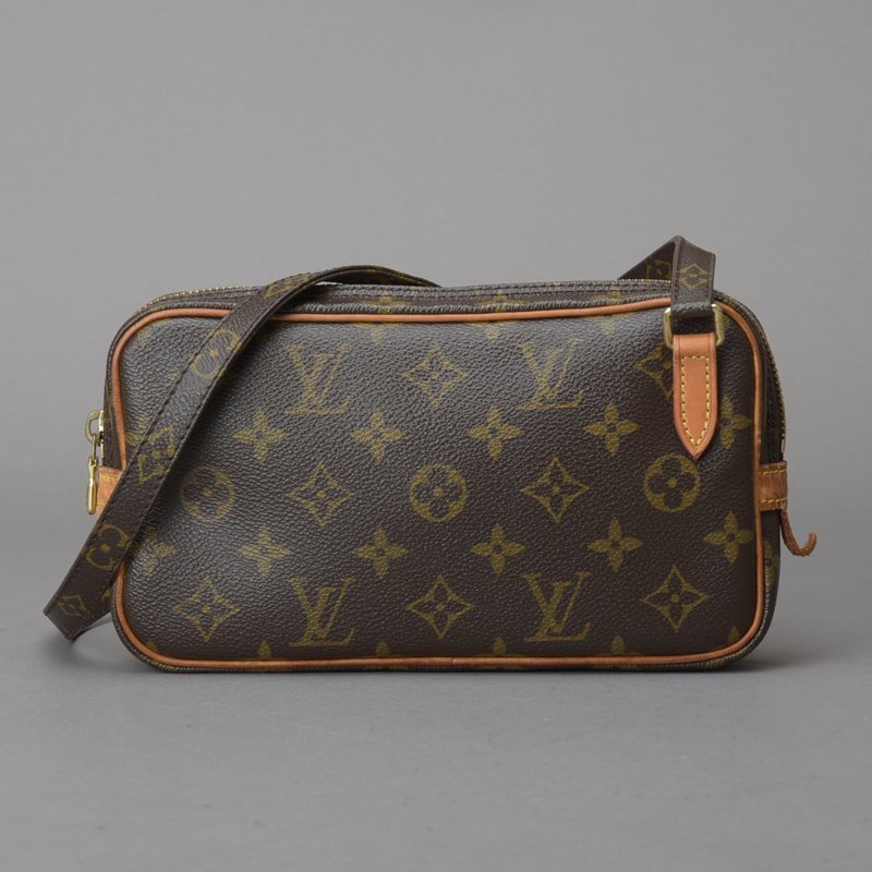 高級品 美品 ルイヴィトン マルリー バンドリエール ショルダーバッグ