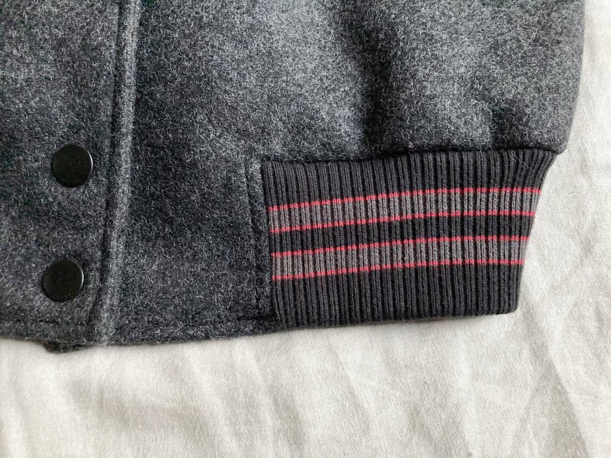美品 DIESEL ディーゼル 袖レザー 山羊革 ワッペン スタジャン 美品 DIESEL ディーゼル 袖レザー 山羊革 ワッペン スタジャン