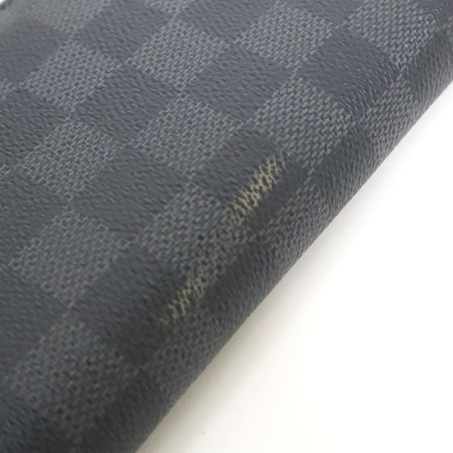 LOUIS VUITTON】ルイヴィトン ポルトフォイユブラザ ダミエ グラ