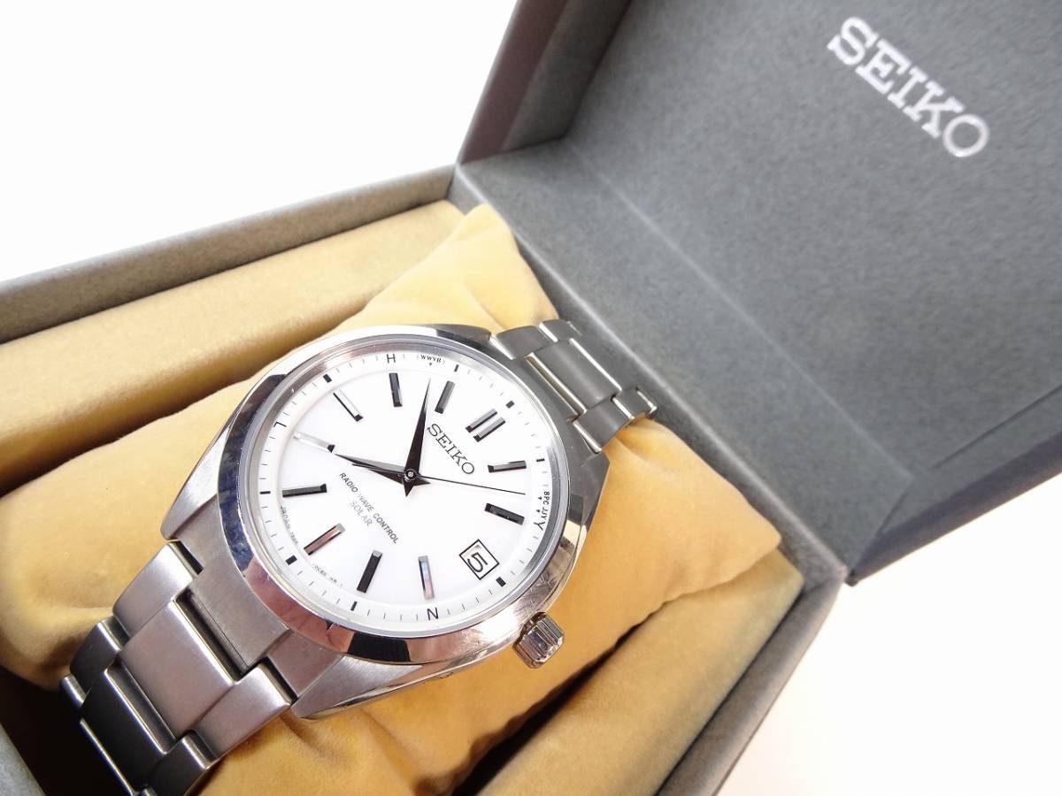 SEIKO セイコー】ブライツ ソーラー電波 腕時計 7B24-0BH0 商品细节