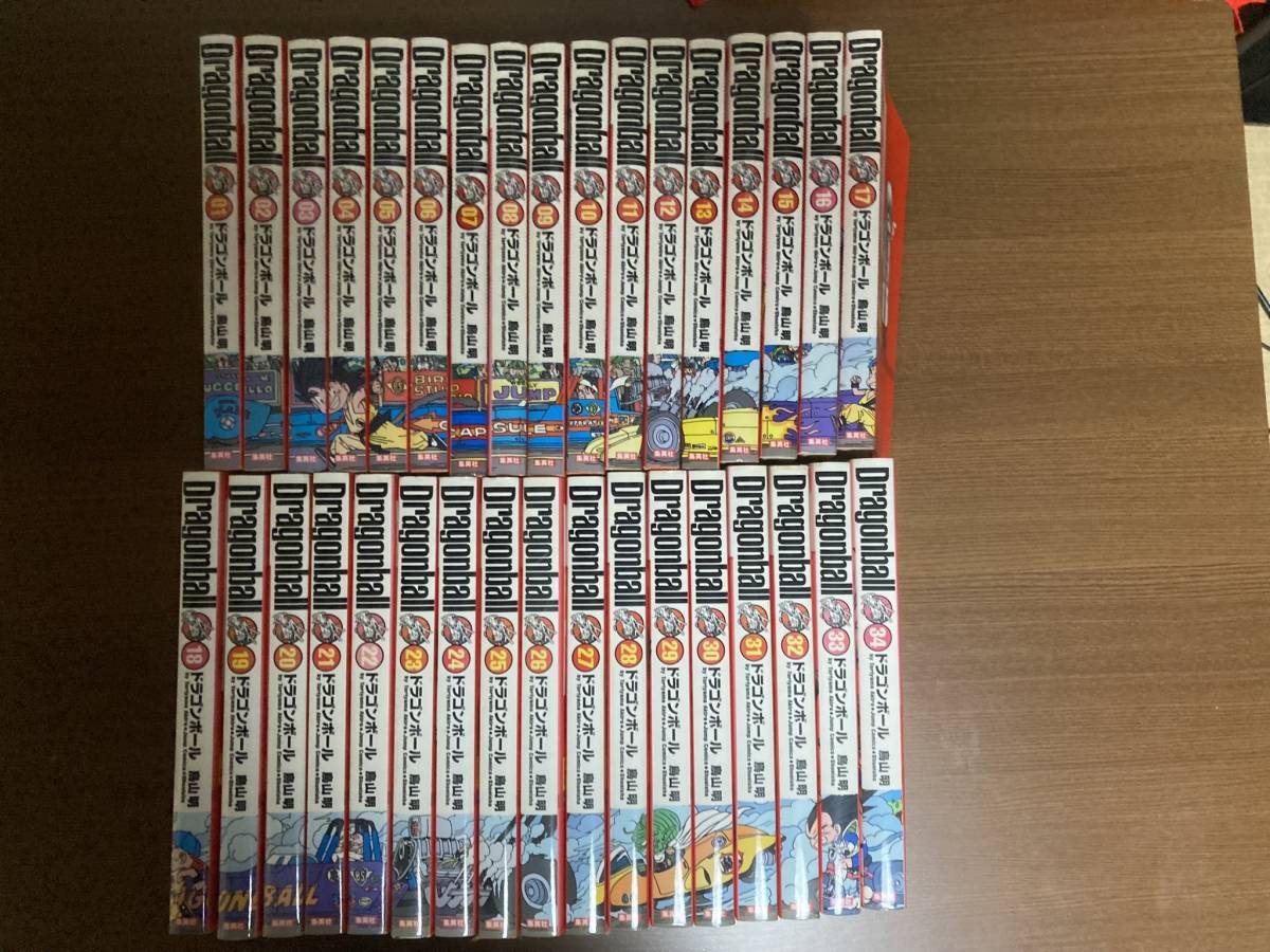 セール特価 【程度良好】ドラゴンボール　完全版　全巻（34冊）セット 全巻セット