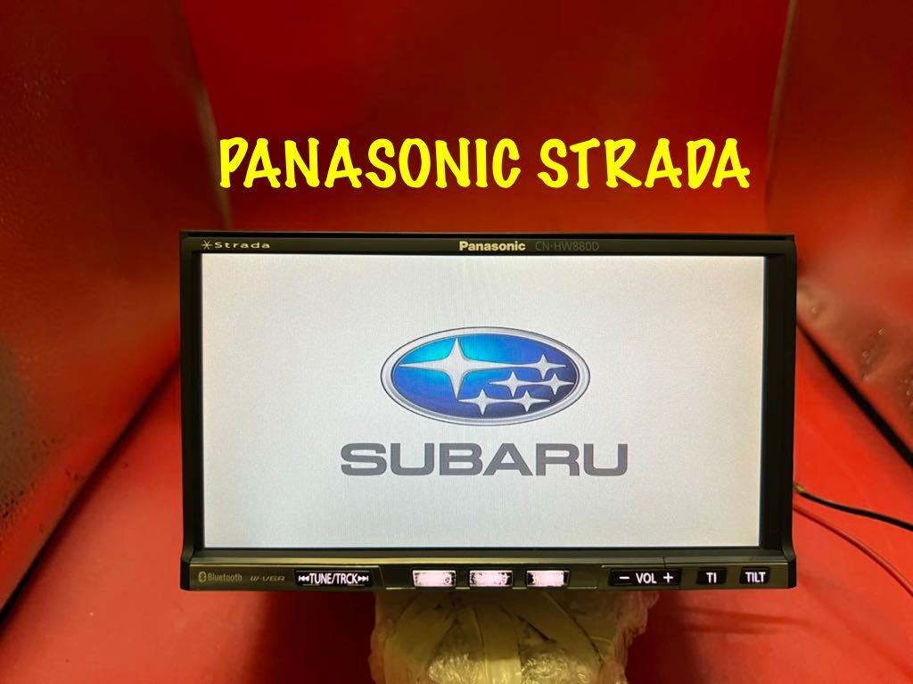  быстрое решение * Panasonic Strada HDD navi CN-HW880DFA Bluetooth DVD DVD Panasonic