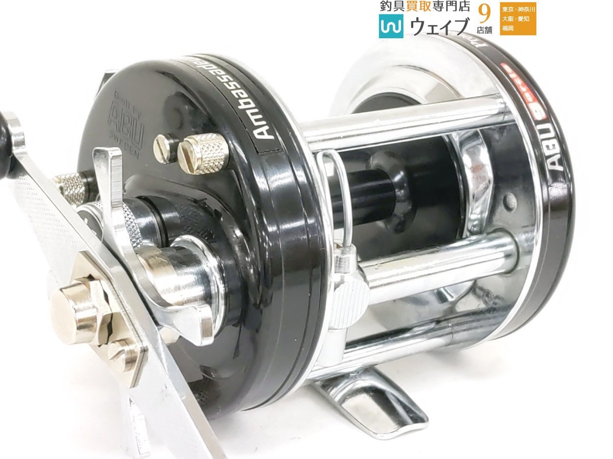 ABU アブガルシア アンバサダー 6500CA #810600 ブラック 美品
