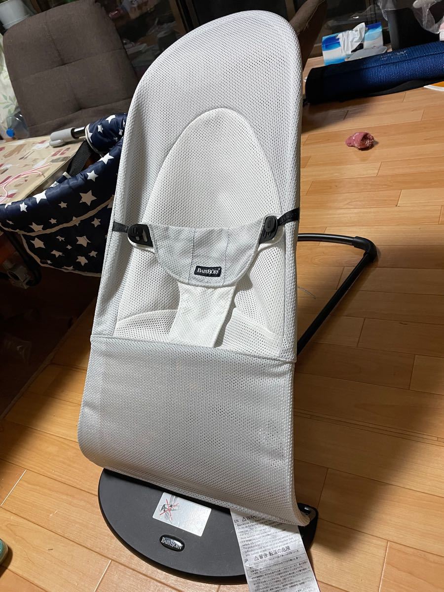 【爆買い!】ベビー家具/寝具/室内用品美品ベビービョルン バランス ソフト エアー バウンサー