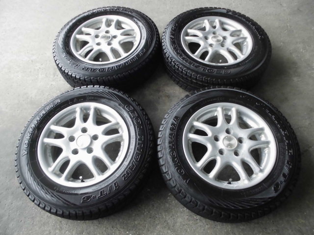 ヨコハマ ジオランダー i/T-S☆175/80R15☆PCD114.3 5H 5.5J +42
