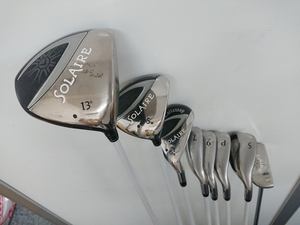 52357*Callaway キャロウェイ SOLAIRE ソレイユ レディース ゴルフ 新型モデル solaireキャラウェイソレイユクラブセット callaway クラブ