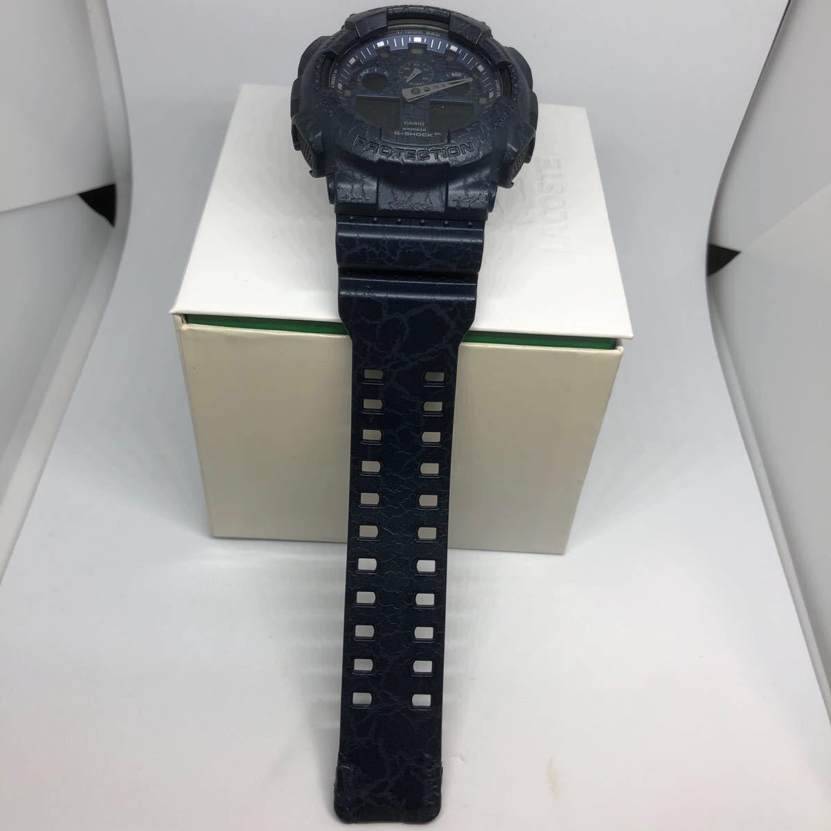 カシオ・G-SHOCK 【New カラーモデル】　【美品・激レア・ダメージ風デザイン】