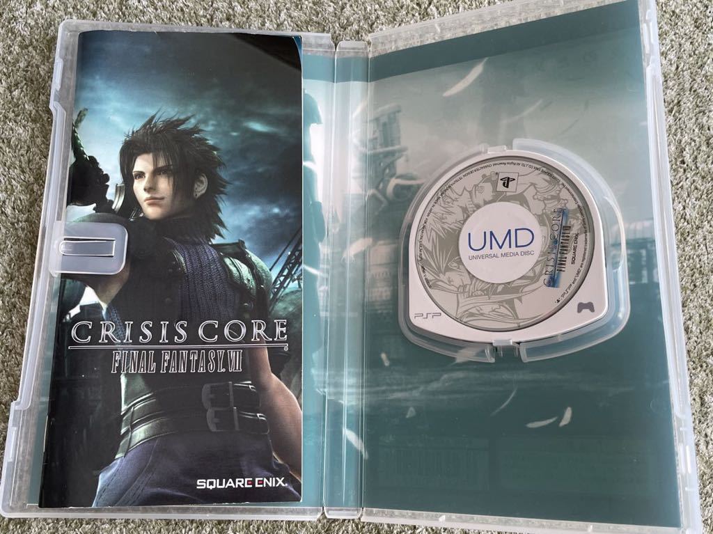 PSP ソフト ファイナルファンタジー 7 クライシスコア & 零式 2本セット FF7 CRISIS CORE FINAL FANTASY 即決 中古 起動確認済み 送料無料