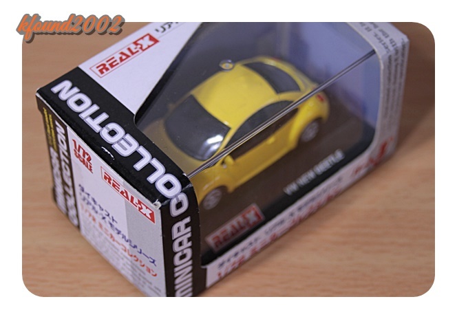 REAL-X VW NEW BEEETLE Volkswagen Beetle yellow color superior article!