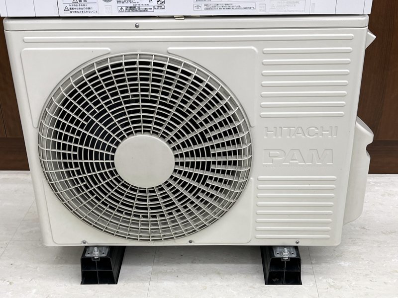 北海道千歳市発 HITACHI 日立 ルームエアコン ステンレス・クリーン